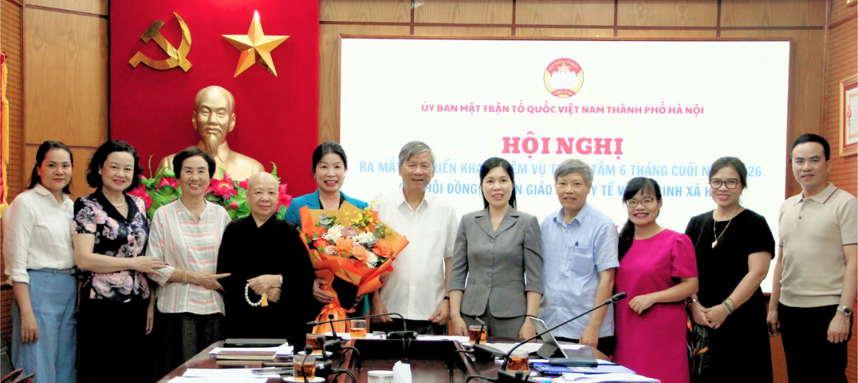 Giám đốc Quỹ Vì Tầm Vóc Việt trở thành thành viên Hội đồng Tư vấn Giáo dục, Y tế và An sinh xã hội của Ủy ban MTTQ Việt Nam thành phố Hà Nội nhiệm kỳ 2025 - 2030